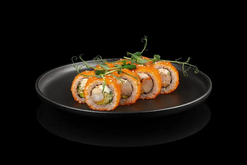 Мини-калифорния с креветкой детская