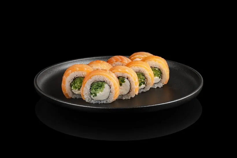 Мини-филадельфия с лососем детская