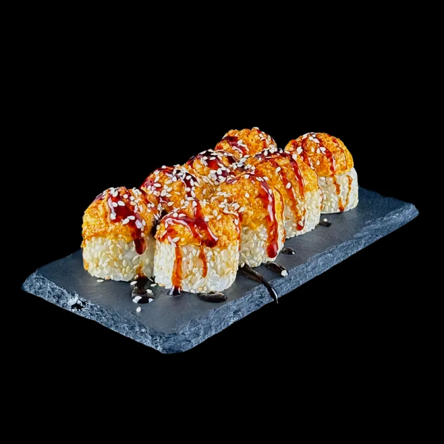 Запеченный с креветкой