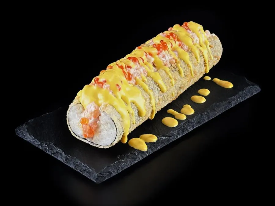 Ролл-Дог с лососем