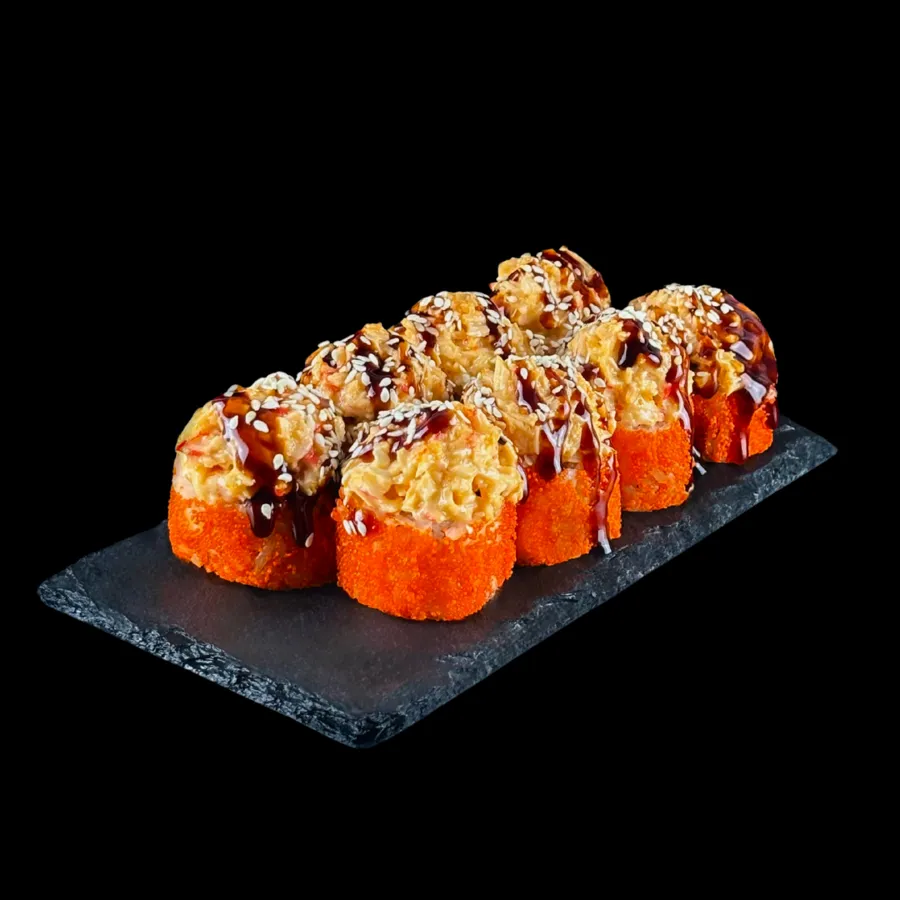 Запеченная калифорния с крабом