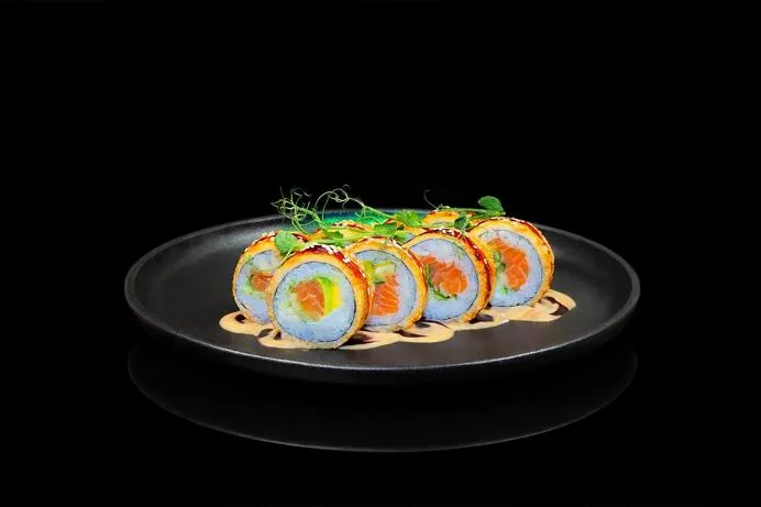 Темпура с лососем